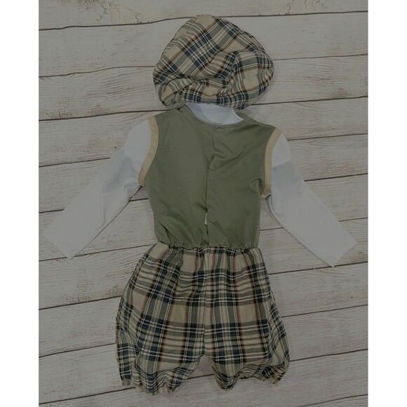 Retro Lil Golfer Baby Toddler Halloween Sports Fancy Golf Costume Hat 24 Months - Picture 4 of 6